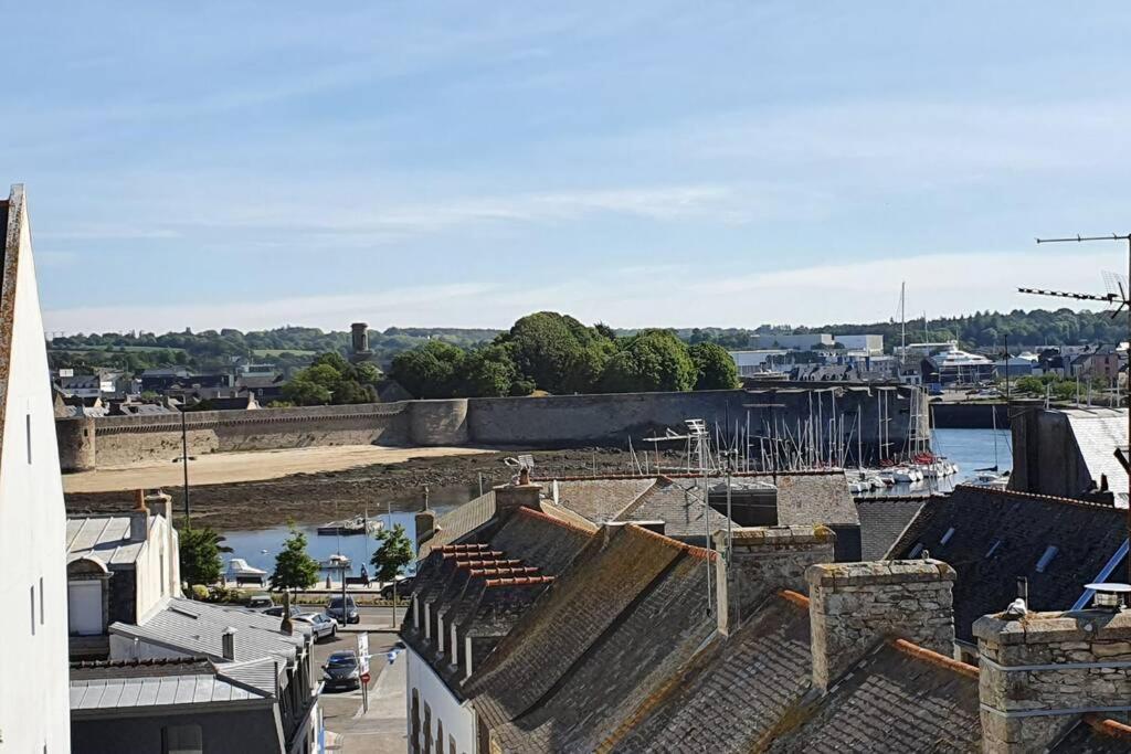 Le Phare De La Croix Pleine Vue Mer Centre Ville Concarneau Esterno foto